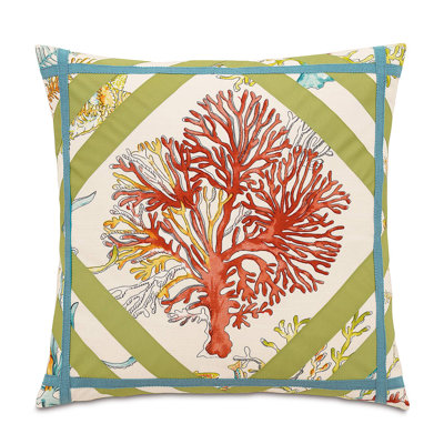 Maldive Square Pillow Cover & Insert