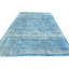 Tapis bleu rectangulaire unique de 6 pi x 9 pi 3 po Cleah