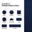 Tapis d'intérieur sur mesure Furnish My Place - 6 pi X 12 pi Marine-891175889