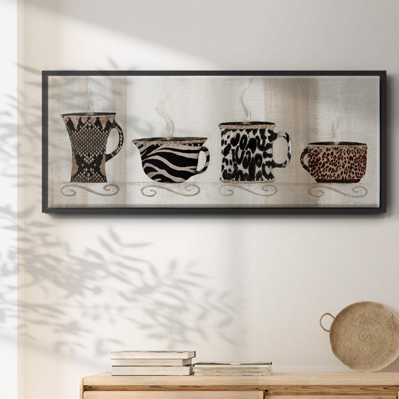 Coffee Skins II- Framed Canvas