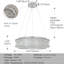 Horst LED Drum Chandelier-280217098-280217099