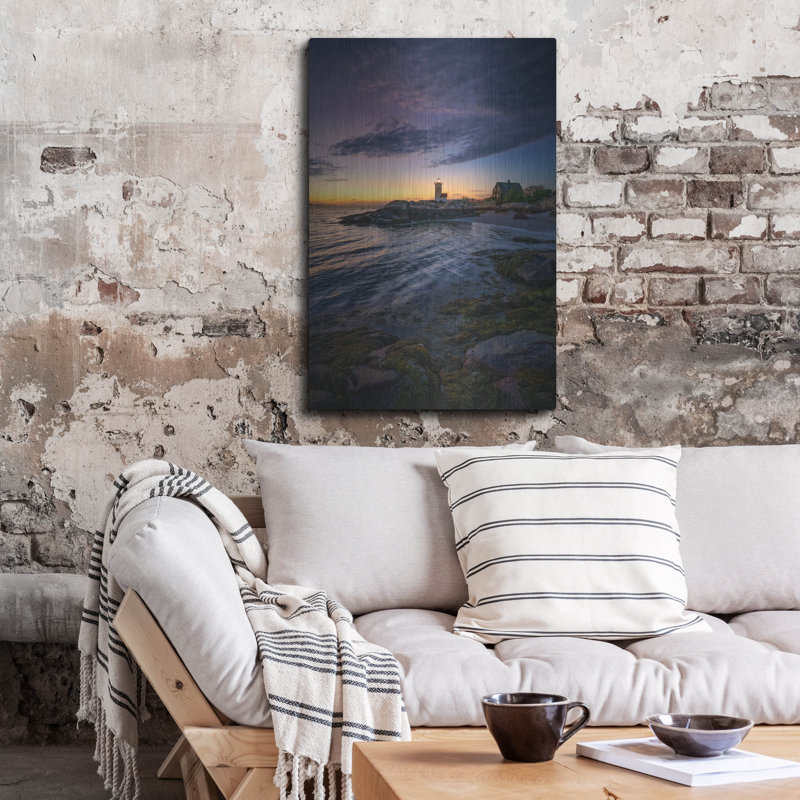 Mur en métal «Annisquam Twilight» par Rick Berk, H 36 po x l 24 po
