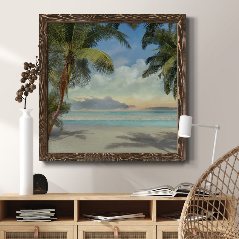 Grunge, art textuel sur toile, Cadre noyer, H 34,5 po x l 34,5 po x P 1 po