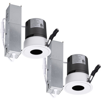 3" 5CCT LED Recessed Lights, 30° Ultra-Narrow Spotlight for Layered Lighting, Dimmable, Anti-Glare