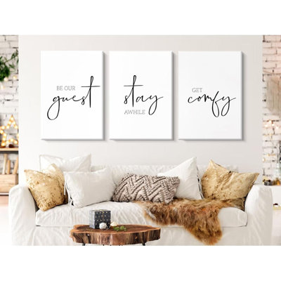 3 Piece Wrapped Canvas Print