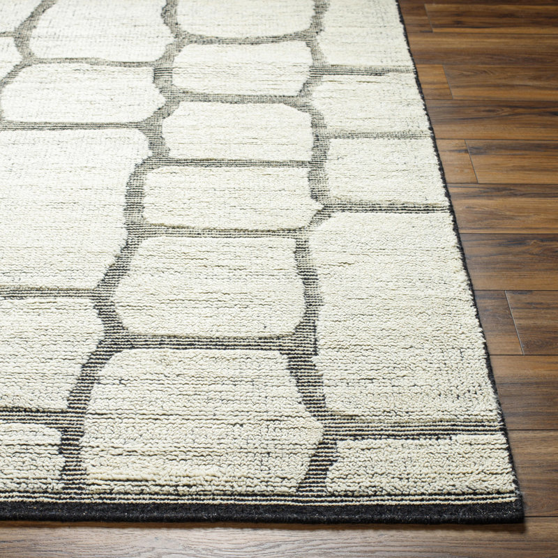 Tunus Wool Geometric Area Rug, Rectangle 2' x 3'