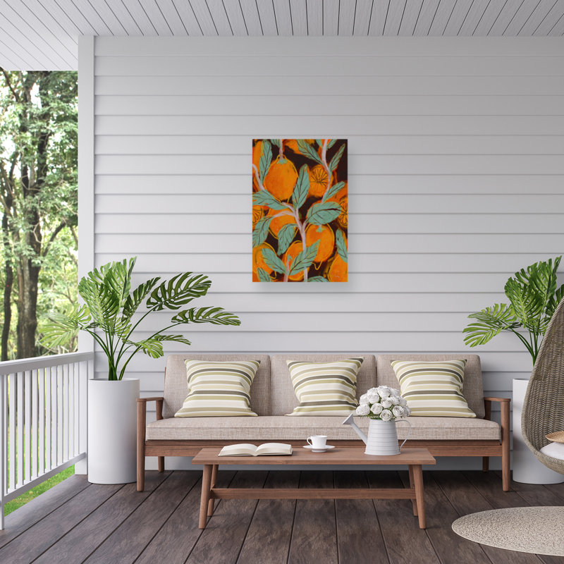 Treechild Fruity Tree Outdoor  Canvas, H 30 po x l 47 po