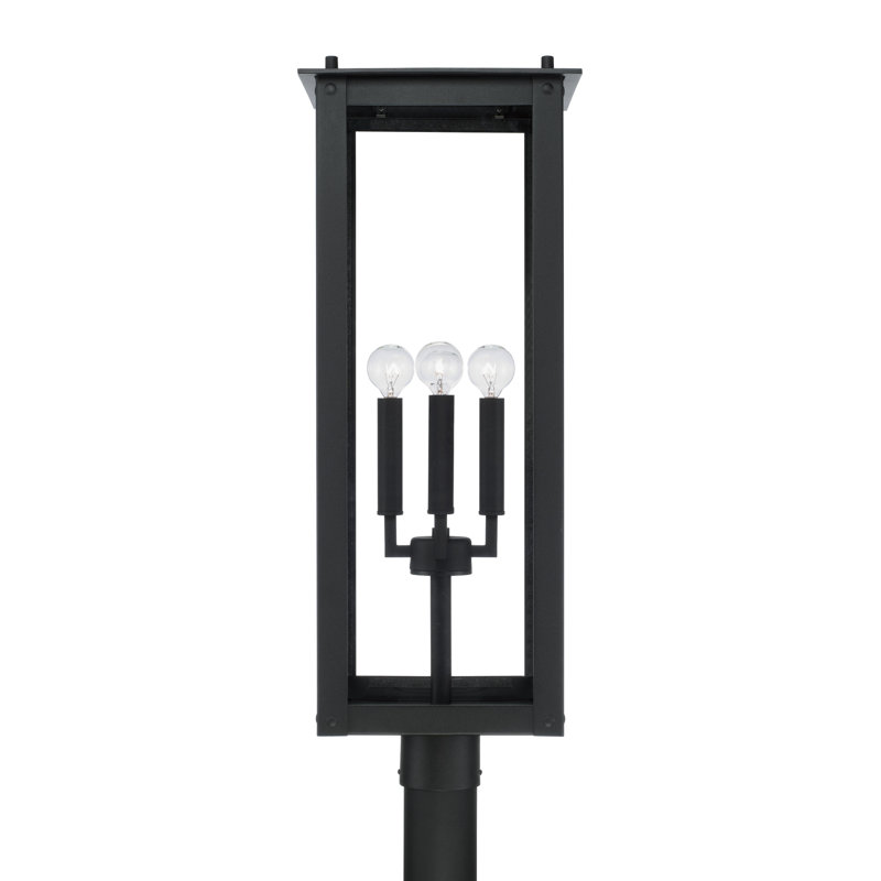 Hunt Transparent Lantern Head, Black