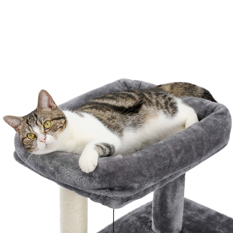 Arbre à chat 34 pouces, Gris