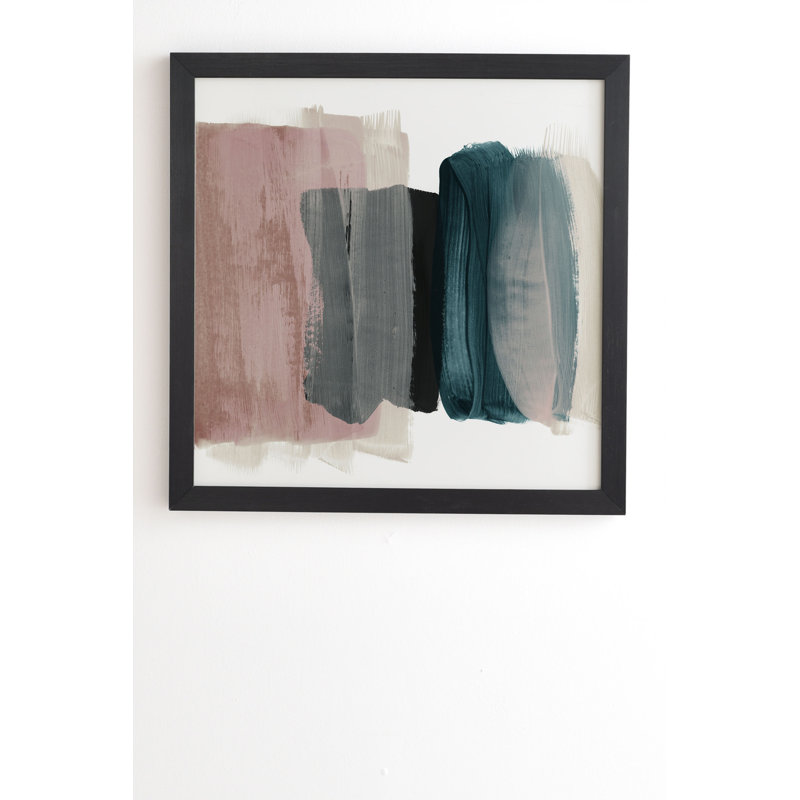 " Minimalism 1 ", 20" H x 20" W x 2" D, Bamboo Framed, No Mat