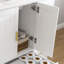 Meuble-lavabo moderne en bois massif de 42 po avec lavabo, comptoir en pierre frittée de Carrare de 43 po avec 1 trou pré-percé pour robinet, 2 portes doubles à fermeture douce et 9 tiroirs spacieux avec glissières.-656432296-656432299