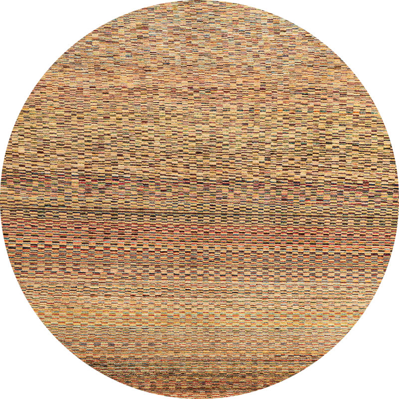 Avian Abstract Indoor Rug, Round 7'