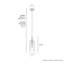 Mini-luminaire suspendu à 1 lumière Gatz-74777678