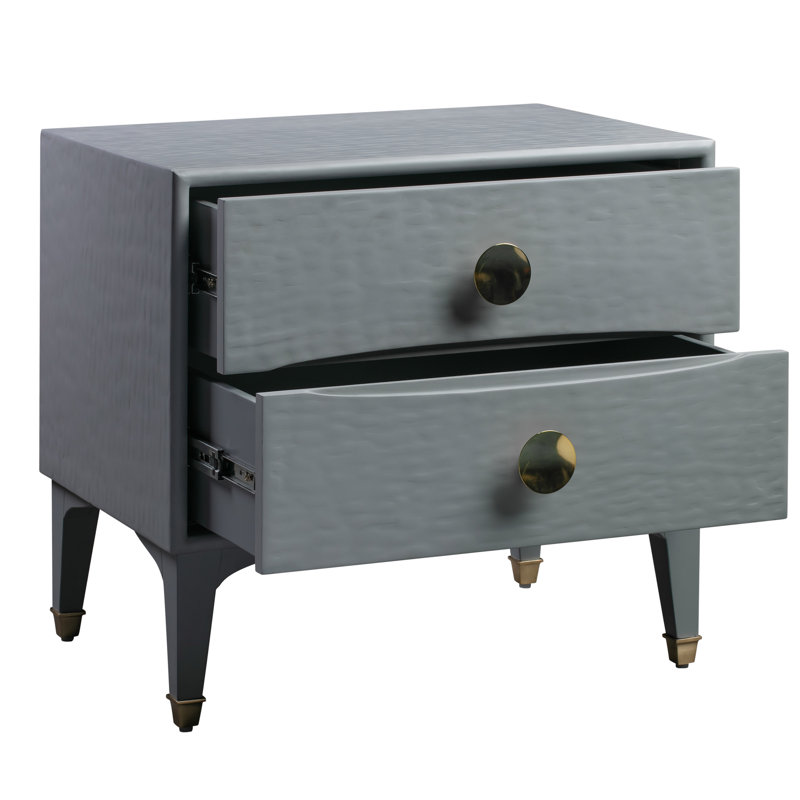 25'' W Nightstand, Gray