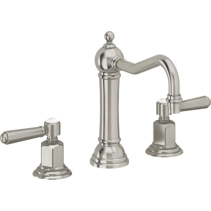 Montecito 8" Widespread Lavatory Faucet, Polished Nickel