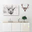 Wonderful Giraffe - Wrapped Canvas-56662864