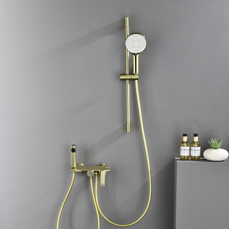 1 Handle Wall Bath Shower Mixer with Diverter