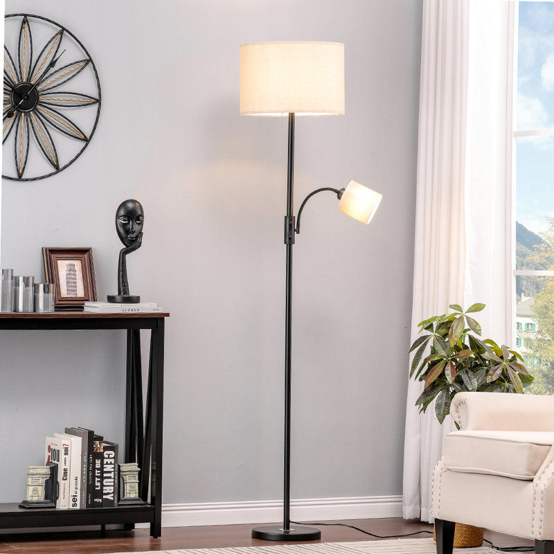 177Cm Black Tree Floor Lamp