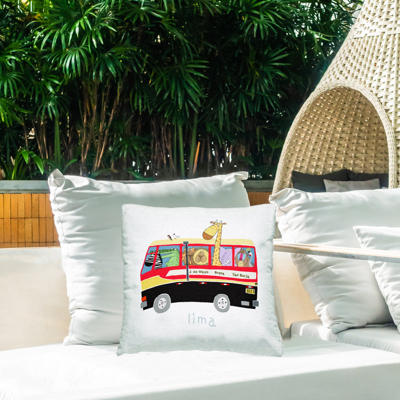 Outdoor Throw Pillow