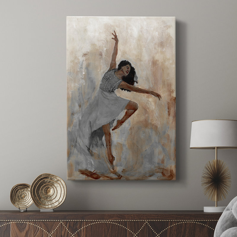 Beautiful Dancer II - Gala Cavas, 48" H x 32" W