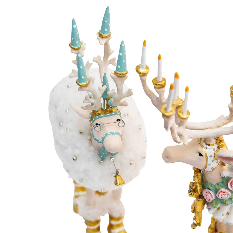 Patience Brewster Moonbeam Reindeer Figure Set-B
