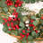 26" Faux Winter Christmas Eucalyptus Berry Front Door Wreath