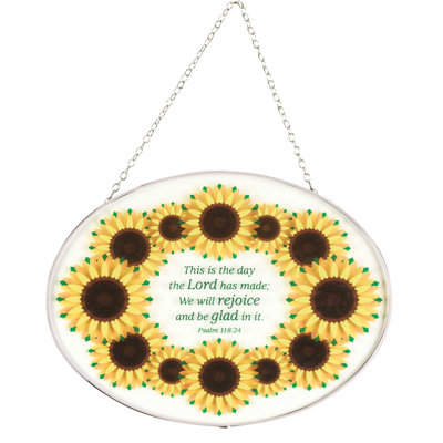 Décoration de porte tournesol This Day