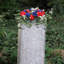 Jet de pierre tombale commémorative du cimetière commémoratif