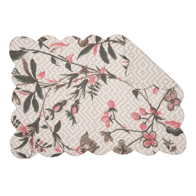 Floral 100% Cotton Tablecloth