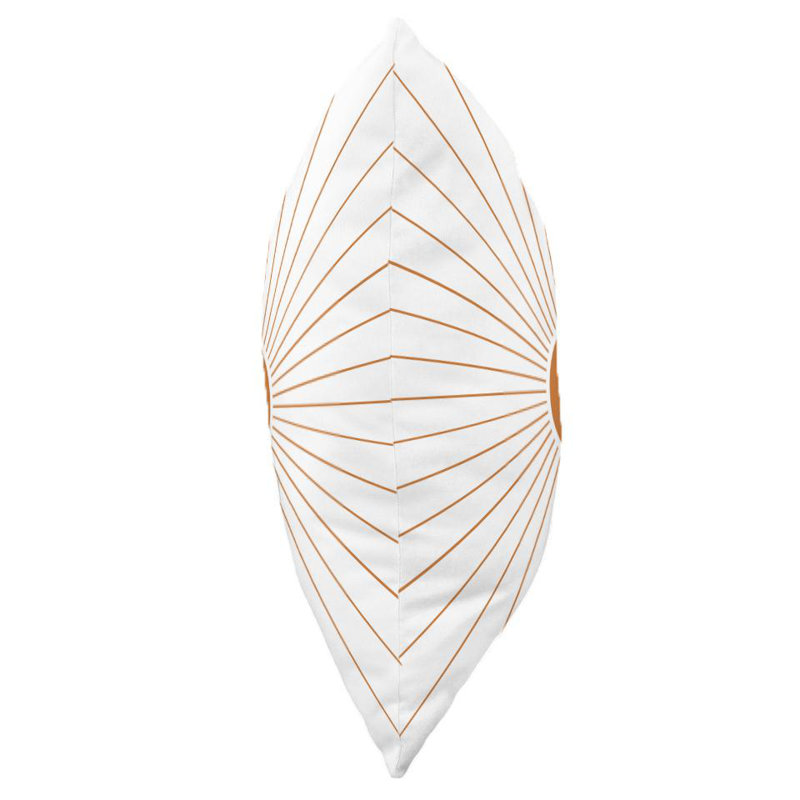 Oreiller géométrique Mid Century Modern