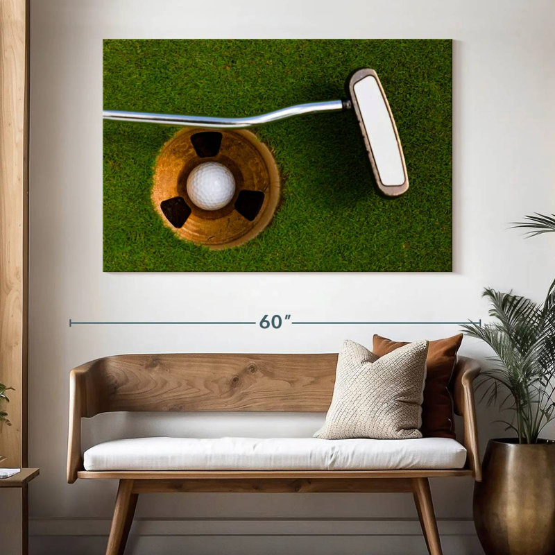 Golf Putt Score, 34" H x 51" W