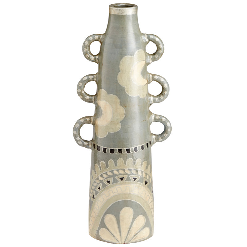 High Desert Terracotta Table Vase,  28" H x 12" W x 7.75" D