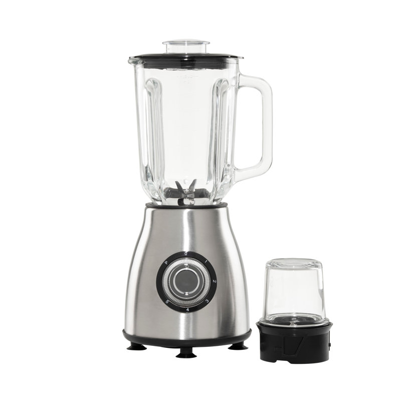 Daewoo Stainless Steel Blender Smoothie Maker Glass Jug Food Processor & Grinder
