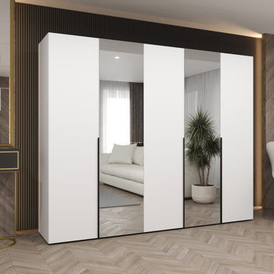 Bogins 4 Door Manufactured Wood Wardrobe