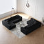 Ultimate Modular Comfort Corduroy Modern Living Spaces Sofa Set