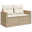 Ensemble de canapé de jardin Vidaxl -114254040-114254041