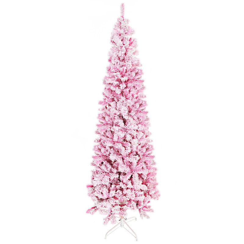 Arbre de Noël artificiel enneigé 7,5 pi de hauteur