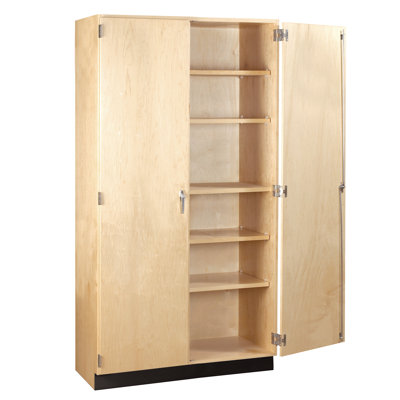 Armoire de classe 4 compartiments avec bacs