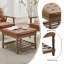 Ensemble de 3 tables basses et tables de bout avec rangement Gladis-114597117
