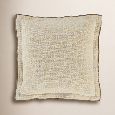 Isadore 22" x 22" Embroidered Throw Pillow