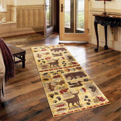 Tapis multicolore