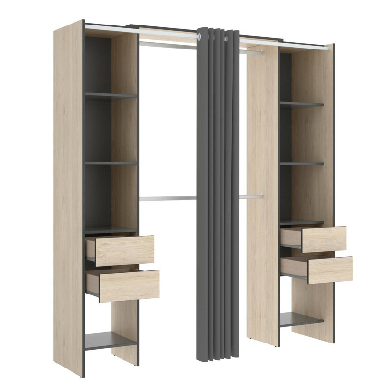 Mufaro 179cm Closet System