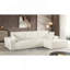 Canapé modulaire convertible en velours côtelé doux, canapé confortable moderne avec rembourrage en mousse complète, canapé modulaire confortable - faisant face à la droite-1875545006-1875545007