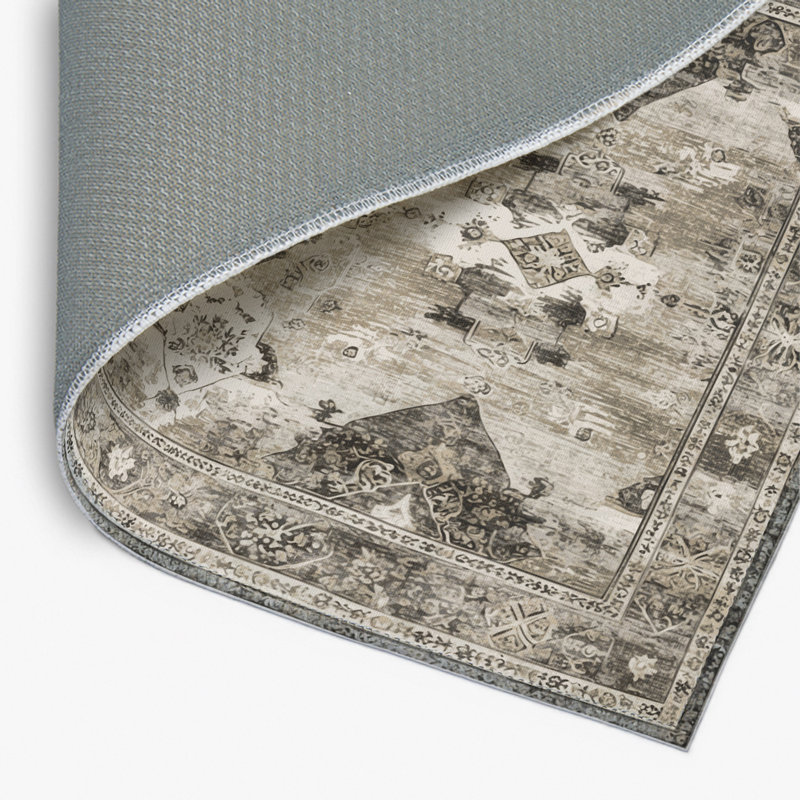 Victorian Flourish Indoor And Outdoor Area Rug, Rectangle 9' x 12'