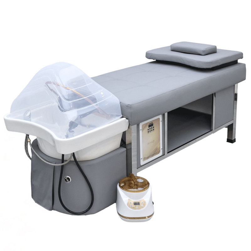 METRO Economy Head Spa w/ Rolling Stool, Dior Grey