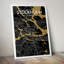 Stockholm City Map - No Frame Print-166339745