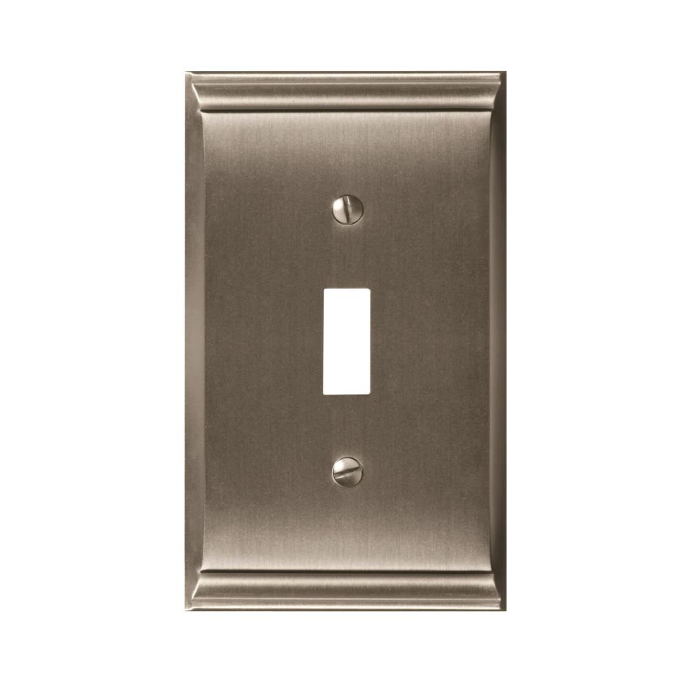 Candler 1-Gang Toggle Light Switch Wall Plate Amerock 
