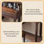 Coiffeuse de rangement 47,24 po
