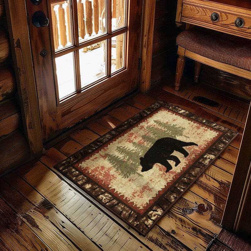 Tapis Burrill, Rectangle 2 pi 3 po x 3 pi 3 po