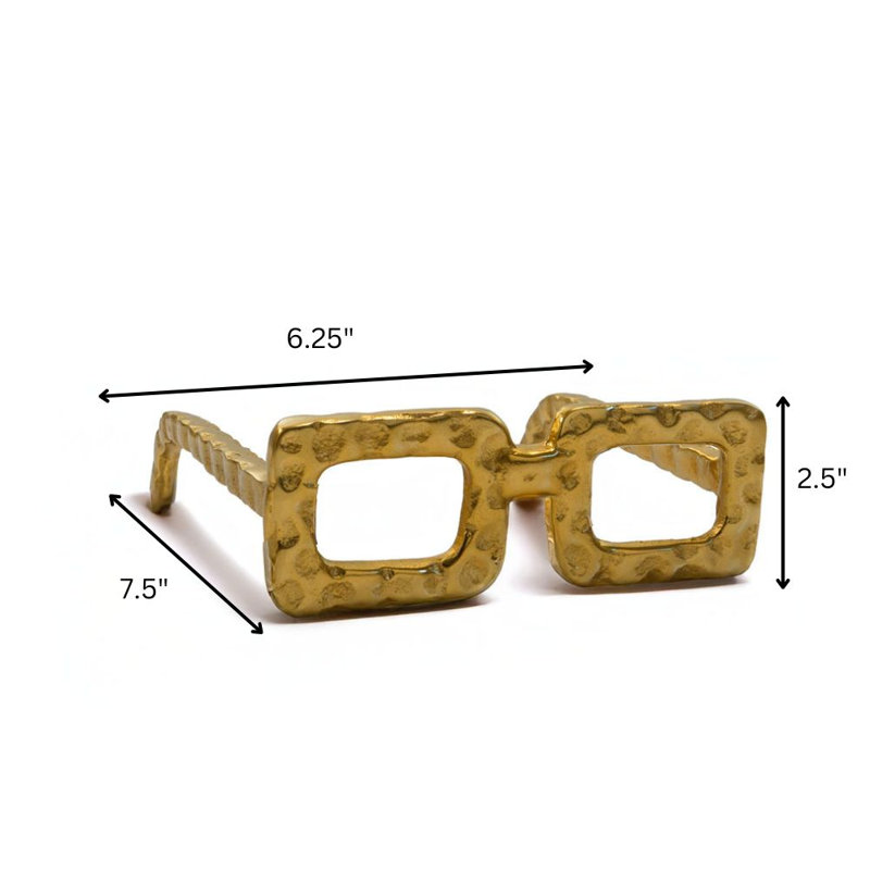 Winooski Gafas Square Silver Spectacles, Gold